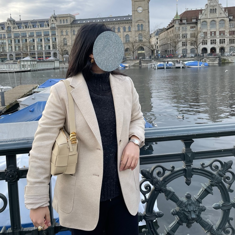 MaxMara Wool Blazer Beige